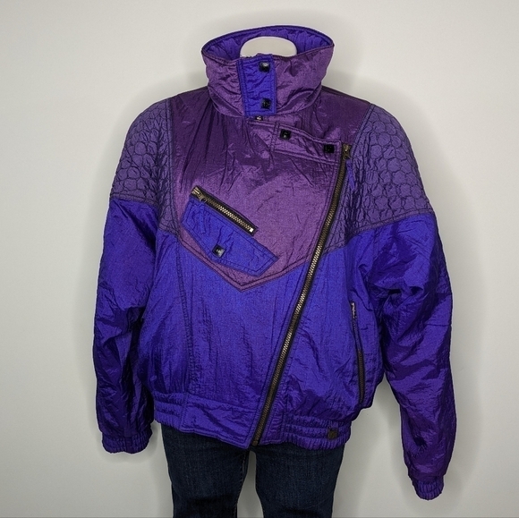 Helly Hansen Jackets & Blazers - Vintage Europa Helly Hansen purple ski jacket puffer bomber jacket 12